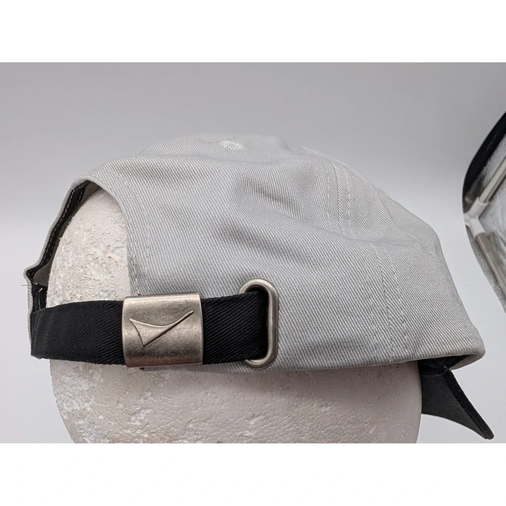 ConocoPhillips Logo Hat Mens Gray Black Red Adjustable Cotton Baseball Cap